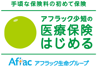 手頃な保険料の初めて保険 アフラック少短の医療保険始める アフラック生命グループ